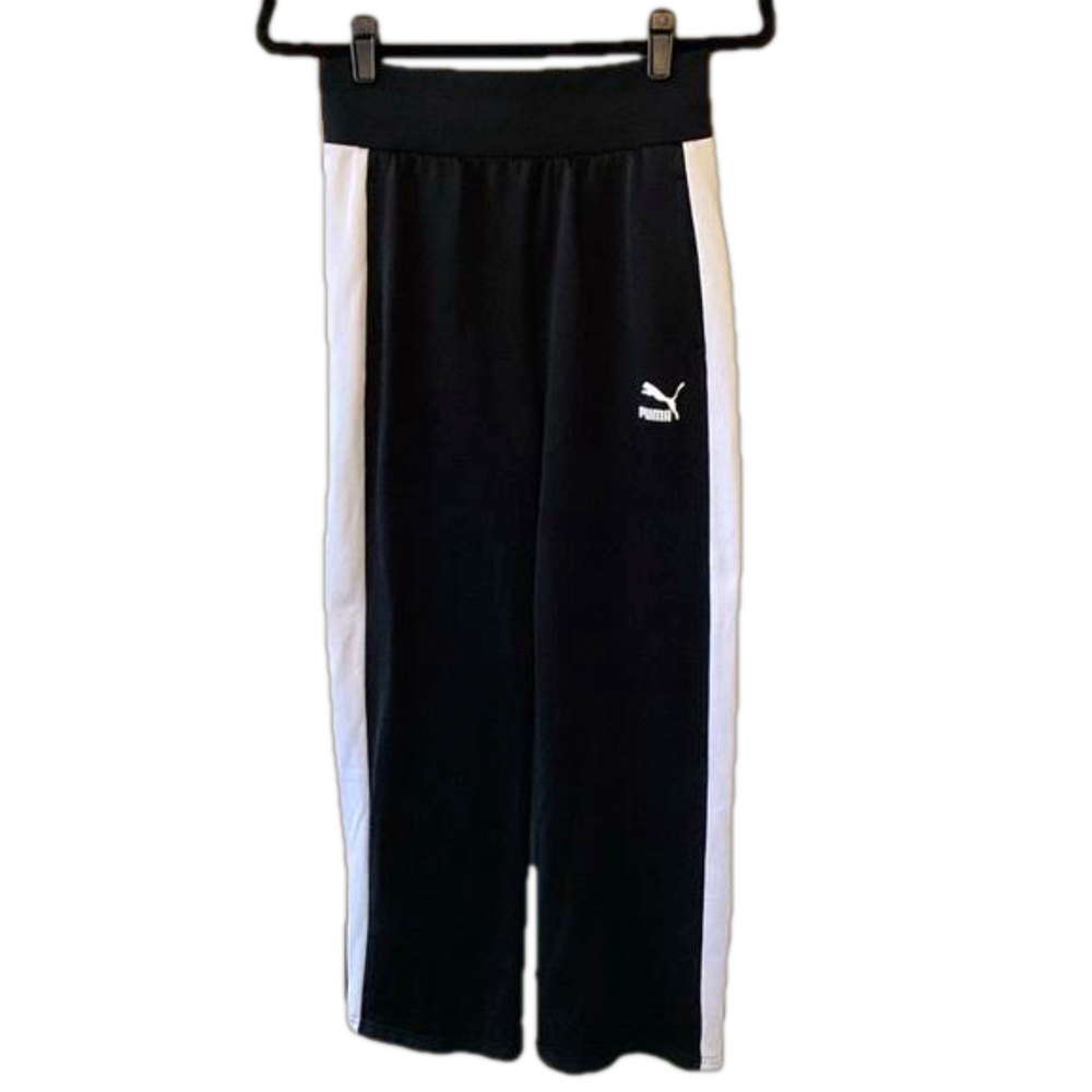 Puma Black and White Track Pants